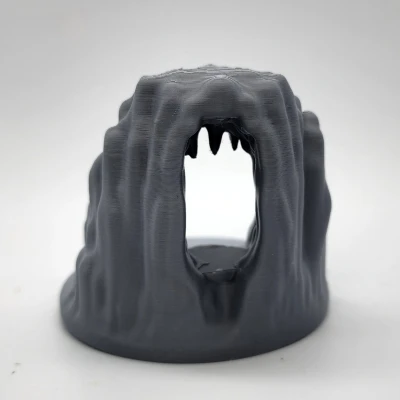 Mô hình mini Cửa hang ra/vào có bậc thang