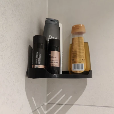 Kệ góc phòng tắm – Không cần khoan