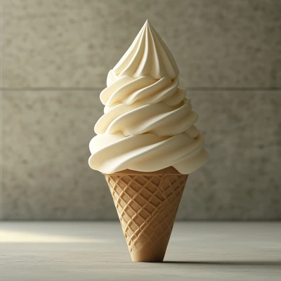 Mc Donalds Ice Cream Cone – Mẫu kem ốc quế in 3D