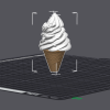 Mc Donalds Ice Cream Cone – Mẫu kem ốc quế in 3D - Thumbnail 3