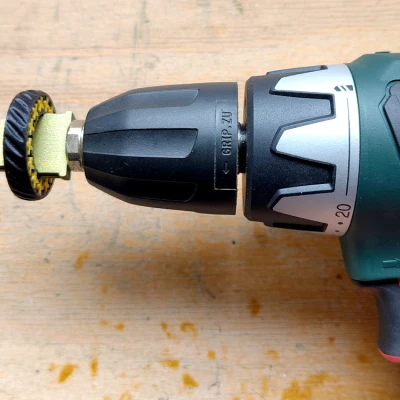 Nhẫn fidget bánh răng kèm dụng cụ xoay (turn tool)