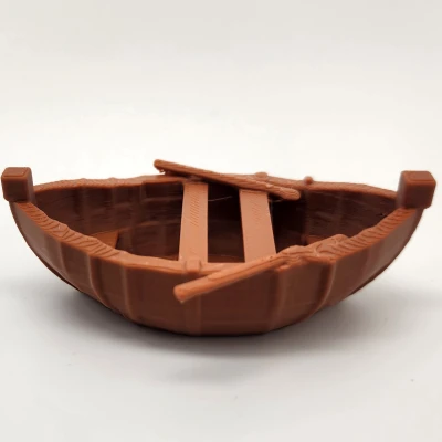 Mô hình thuyền chèo mini (Rowboat Miniature)