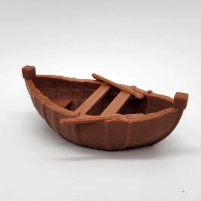 Mô hình thuyền chèo mini (Rowboat Miniature)