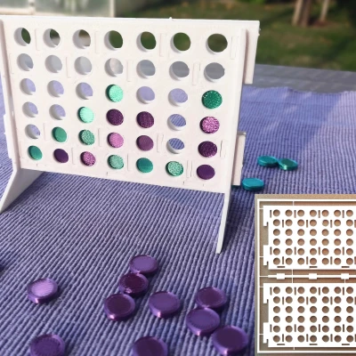 Connect 4 / 4 in a row / 4 Gewinnt Kit Card