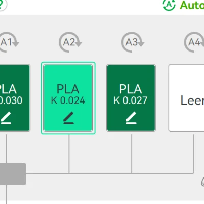 Setting Eco PLA 3D Jake 1.75mm cho Bambu Studio (X1C, nozzle 0.4) đã calibrate