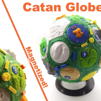 Settlers of Catan - Globe Edition - Magnetized (Bản Quả Cầu Gắn Nam Châm)