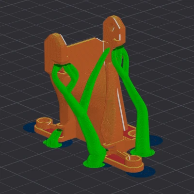 Ngàm gắn cable chain đầu in gia cường cho Neptune 4/Plus/Max