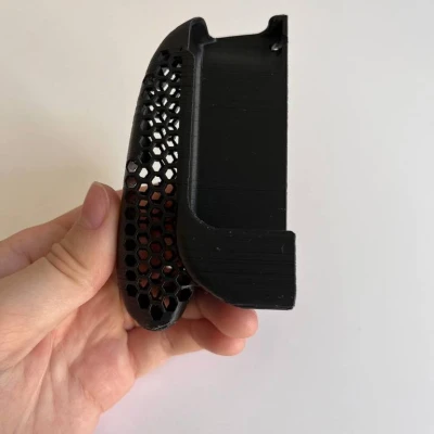 Tay Cầm Nintendo Switch Portable Comfort Grip Honeycomb Shell Có Nút Khóa
