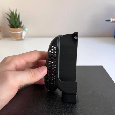 Tay Cầm Nintendo Switch Portable Comfort Grip Honeycomb Shell Có Nút Khóa