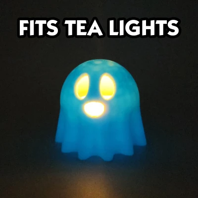 Chụp Nến Tea Light Ma Ngạc Nhiên