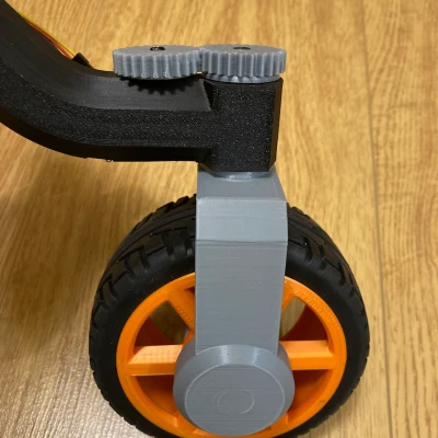 Mod cho xe rover RC 6 bánh (Six-wheeled RC rover mods)