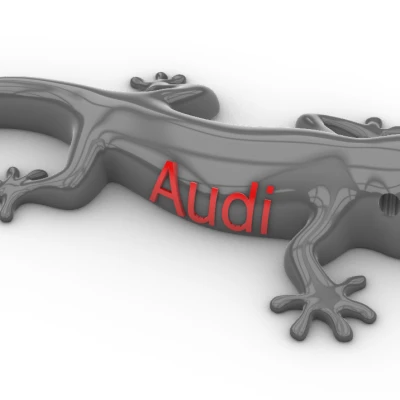 Gekon Audi – Móc khóa mặt dây gecko