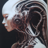 CyperGirl – Tượng điêu khắc lấy cảm hứng từ H.R. Giger - Thumbnail 1