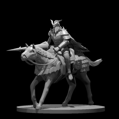 Black Knight Commander – Chỉ Huy Kỵ Sĩ Hắc Giáp