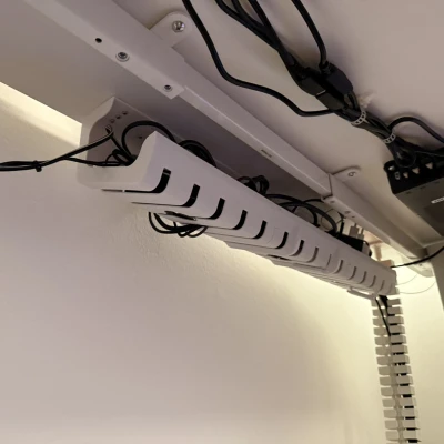 Bộ Quản Lý Ống Dẫn Cáp Dưới Bàn (Under Table Cable Conduit Manager)