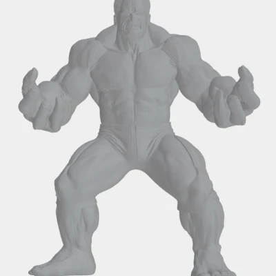 Mô hình 3D Hulk (The Incredible Hulk)