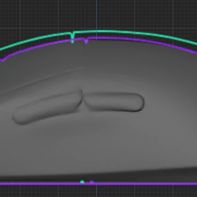 Dáng tham chiếu Logitech G Pro Wireless Superlight 2c