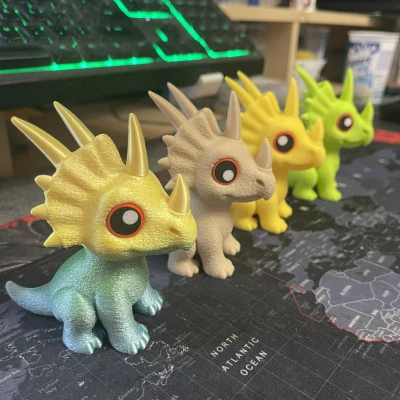 Styracosaurus Nhỏ Dễ Thương – THORNY (cartoon, noAMS)