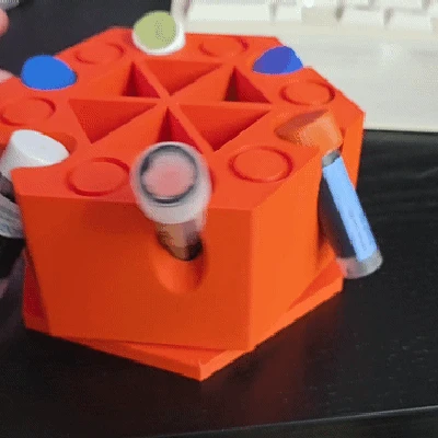 Carousel mẫu lọ mực (Ink Vial Sample Carousel)