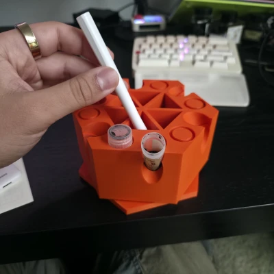 Carousel mẫu lọ mực (Ink Vial Sample Carousel)