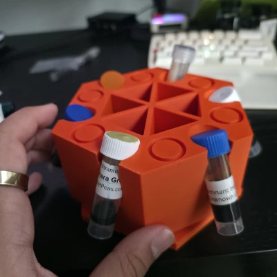 Carousel mẫu lọ mực (Ink Vial Sample Carousel)