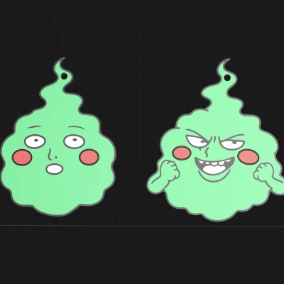 Móc khóa Dimple (Ekubo) – Mob Psycho 100 Anime