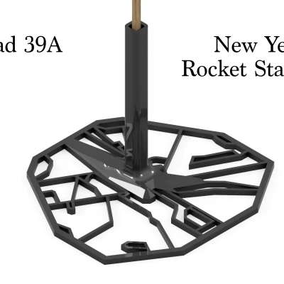Bệ phóng 39A – Giá đỡ rocket Silvester
