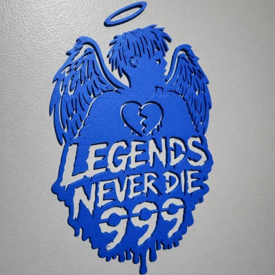 JUICE WRLD X LEGENDS NEVER DIE (999) - Tranh treo tường