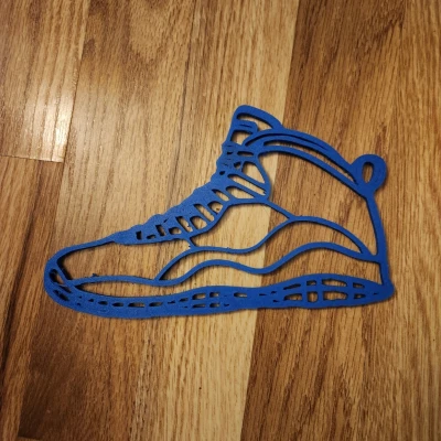 Jordan X (10) Wall Art – Tranh treo tường silhouette