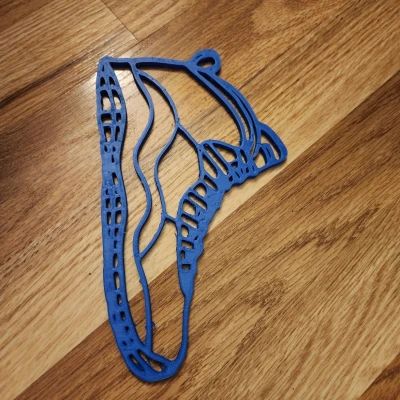 Jordan X (10) Wall Art – Tranh treo tường silhouette