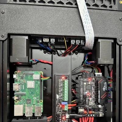 Tấm rear panel Voron V0.1 - Chỉ phần trên (Top Only)