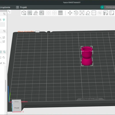 Đầu phun Baloon Rocket nozzle
