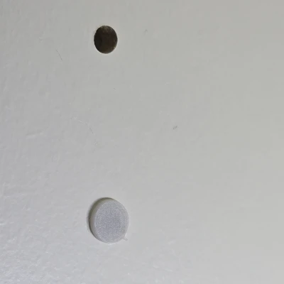 Nút bịt lỗ/ốp che lỗ 5mm cho IKEA và các loại khác