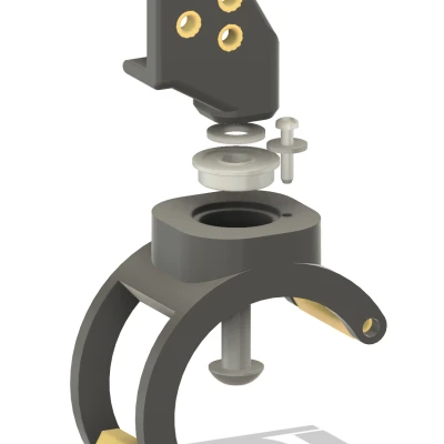 Drag Chain ngang cho Voron Trident (Orbiter/Stealthburner)