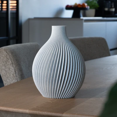 Vase SUSAN - Bình hoa cầu xoắn ốc (Spherical Spiral Vase)
