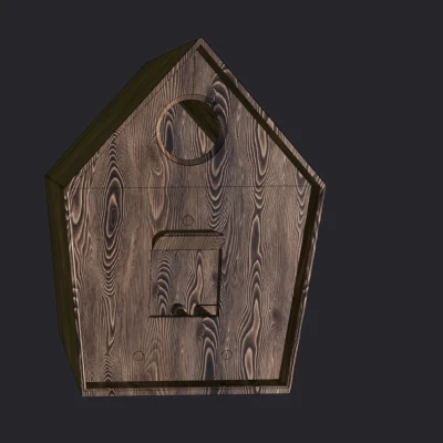 Nhà cho chim (đang làm dở) – Bird House (wip)