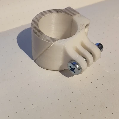 Kẹp chia đôi (split clamp) cho ống 26 mm