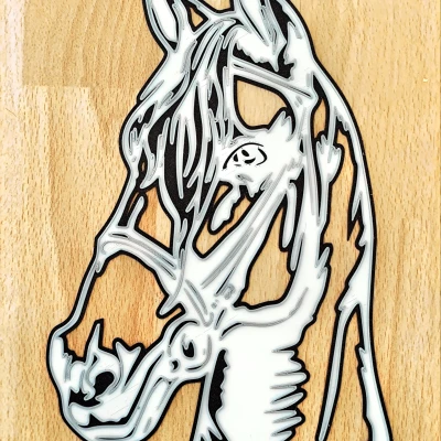 Horse WallArt – Tranh treo tường đầu ngựa