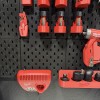 Giá treo sạc Milwaukee M12 cho IKEA SKADIS (mount) - Thumbnail 4