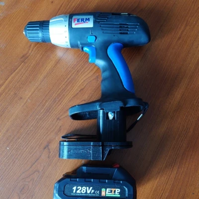 Adapter pin MAKITA sang máy khoan FERM (Makita to FERM Drill adapter)