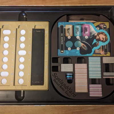 Khay insert/organizer cho Scotland Yard: Sherlock Holmes Edition