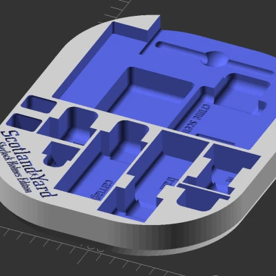 Khay insert/organizer cho Scotland Yard: Sherlock Holmes Edition