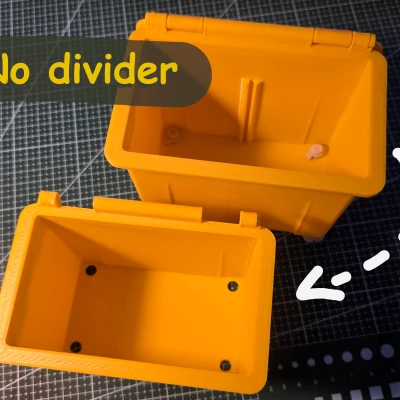 Thùng rác đa năng - Bản đơn giản hóa - In nhanh hơn