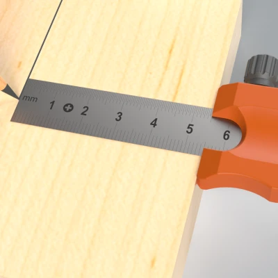 Ruler Stop S – Cữ chặn thước cho 0,5×15 mm (bản nhỏ)