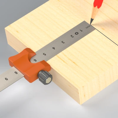 Ruler Stop S – Cữ chặn thước cho 0,5×15 mm (bản nhỏ)