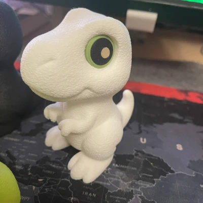 Cute T‑Rex Robbie – (cartoon, noAMS)