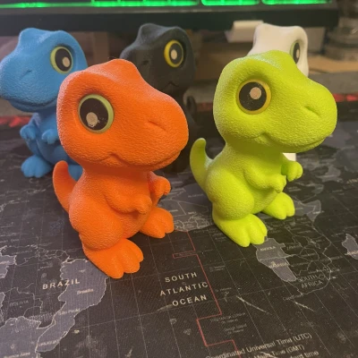 Cute T‑Rex Robbie – (cartoon, noAMS)