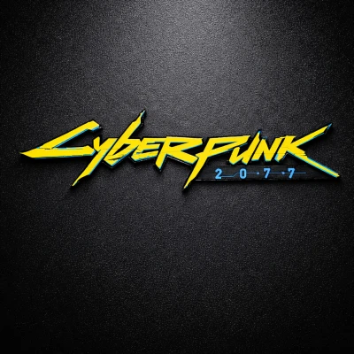 Logo Cyberpunk 2077 – Đa Màu Chi Tiết Cao