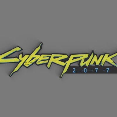 Logo Cyberpunk 2077 – Đa Màu Chi Tiết Cao