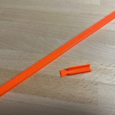 Nắp che nut/slot cho nhôm định hình Item I-type 40 mm